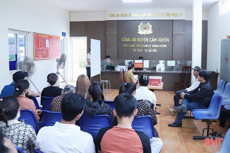 Địa điểm làm thẻ căn cước công dân