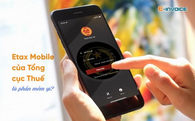 Giao diện và các bước tra cứu thuế TNCN trên ứng dụng eTax Mobile