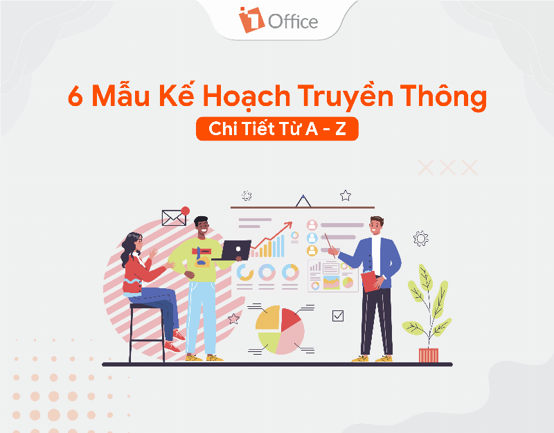 Hình ảnh tượng trưng cho sự phát triển từ bản kế hoạch kinh doanh trên Word thành công