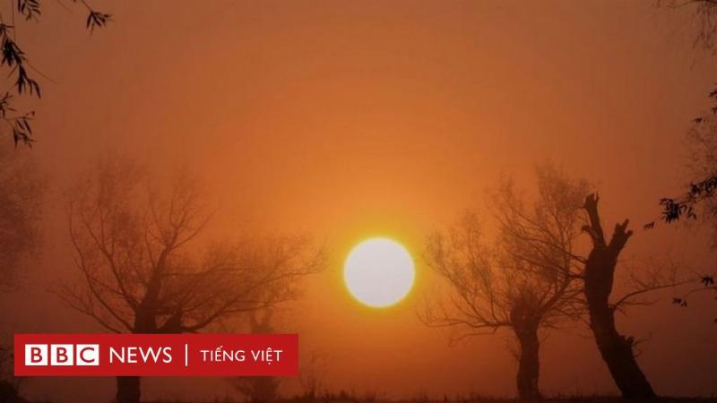 Biểu đồ thể hiện lượng khí CO2 trong khí quyển tăng vọt do hoạt động của con người, nguyên nhân gây biến đổi khí hậu chính yếu