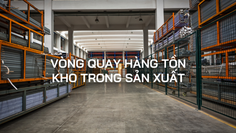 Hình ảnh minh họa công thức tính vòng quay hàng tồn kho và các thành phần liên quan